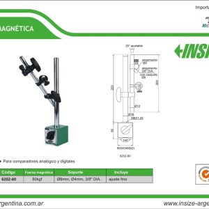 SOPORTE MAGNÉTICO INSIZE