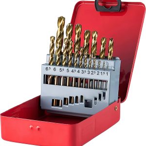 JUEGO DE BROCAS COBALTO HSSCO DE 19 PIEZAS MYLAN